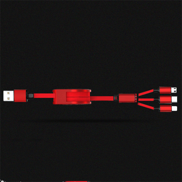 Telescopic charging cable - Premium Toys & Hobbies from Eretailer365.com - Just $4.88! Shop now at Eretailer365.com