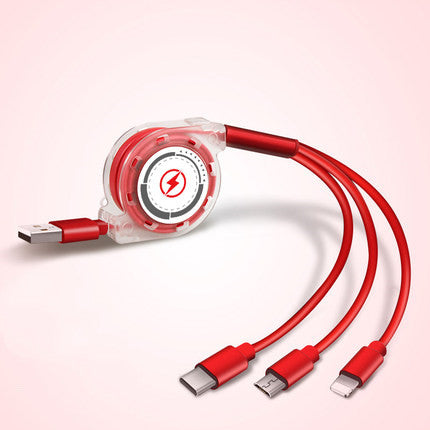 Telescopic charging cable - Premium Toys & Hobbies from Eretailer365.com - Just $4.88! Shop now at Eretailer365.com