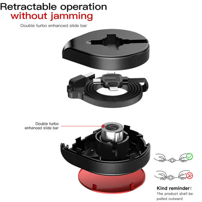 Telescopic data line three-in-one fast charging data line - Premium Toys & Hobbies from Eretailer365.com - Just $32.48! Shop now at Eretailer365.com