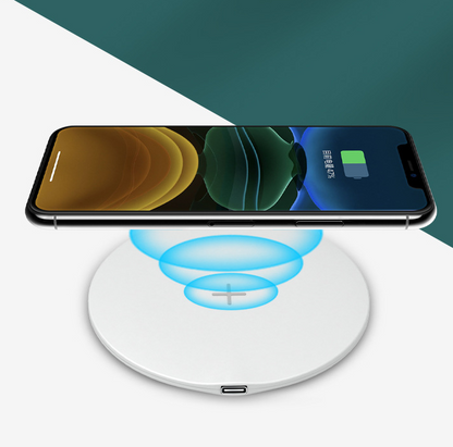 The New Ultra-Thin Round Wireless Charger 15W Fast Charge Wireless Charger Fast Charge - Premium Toys & Hobbies from Eretailer365.com - Just $19.48! Shop now at Eretailer365.com