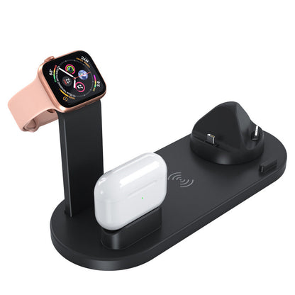 Three-In-one Wireless Charger Watch Headset Wireless Charger Bracket - Premium Phones & Accessories from Eretailer365.com - Just $17.36! Shop now at Eretailer365.com