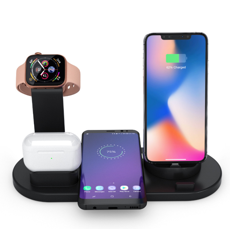 Three in one wireless charger - Premium 0 from Eretailer365.com - Just $31.62! Shop now at Eretailer365.com