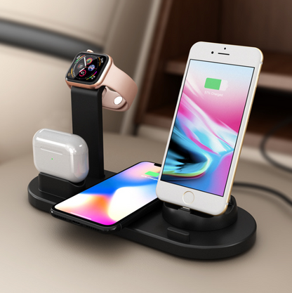 Three in one wireless charger - Premium 0 from Eretailer365.com - Just $31.62! Shop now at Eretailer365.com