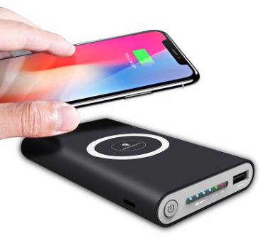 Three in one wireless charging treasure Universal mobile power large capacity charging treasure - Premium 0 from Eretailer365.com - Just $38.56! Shop now at Eretailer365.com