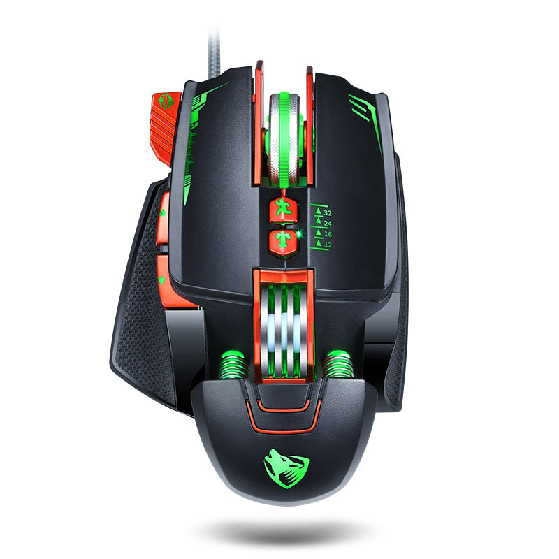 Thunder Wolf V9 gaming mouse gaming machine - Premium Computer & office from Eretailer365.com - Just $35.52! Shop now at Eretailer365.com