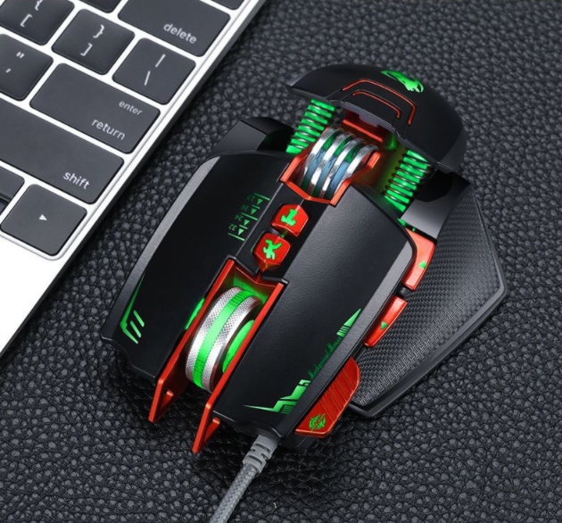 Thunder Wolf V9 gaming mouse gaming machine - Premium Computer & office from Eretailer365.com - Just $35.52! Shop now at Eretailer365.com