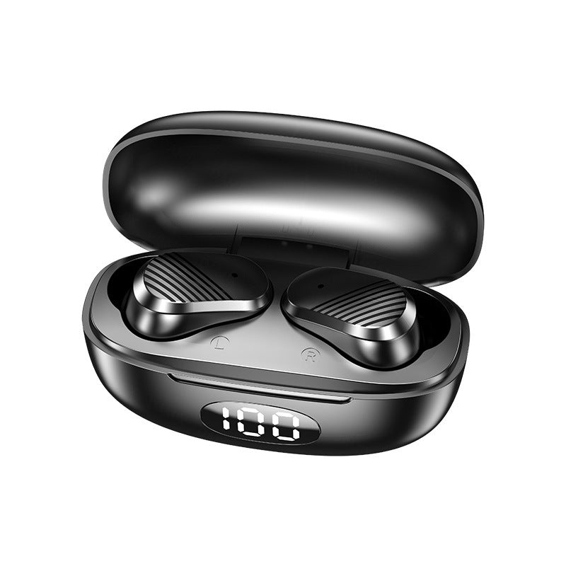 True Wireless Mini Binaural Black Technology Bluetooth Headset - Premium Consumer Electronics from Eretailer365.com - Just $21.04! Shop now at Eretailer365.com