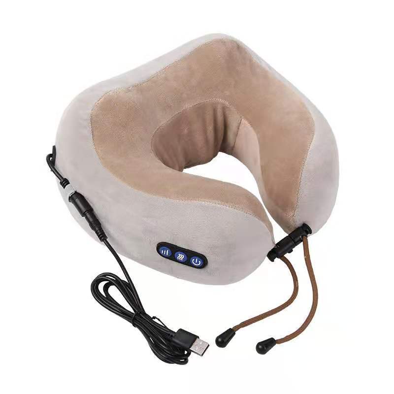 U Shaped Massage Pillow Neck Massage Device Electric Neck Massager Apparatus Shoulder Back Cervical Massager For Body Relaxation - Premium 0 from Eretailer365.com - Just $23.01! Shop now at Eretailer365.com