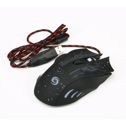 USB Wired Gaming Mouse 5500DPI Adjustable 7 Buttons LED Backlit Professional Gamer Mice Ergonomic Computer Mouse for PC Laptop - Premium Consumer Electronics from Eretailer365.com - Just $10.64! Shop now at Eretailer365.com