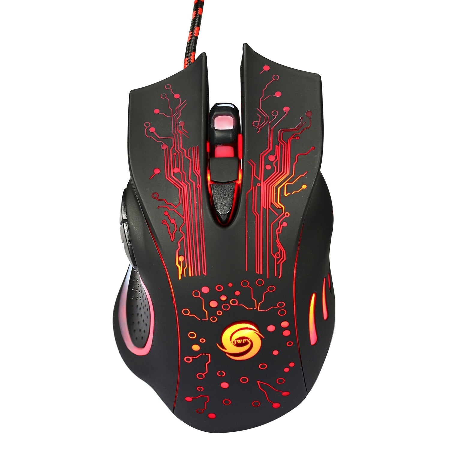 USB Wired Gaming Mouse 5500DPI Adjustable 7 Buttons LED Backlit Professional Gamer Mice Ergonomic Computer Mouse for PC Laptop - Premium Consumer Electronics from Eretailer365.com - Just $10.64! Shop now at Eretailer365.com