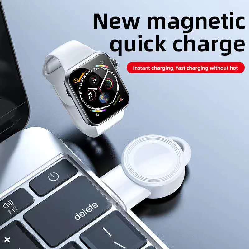 USB Wireless Charger Portable Watch Fast Charging - Premium Consumer Electronics from Eretailer365.com - Just $18.00! Shop now at Eretailer365.com