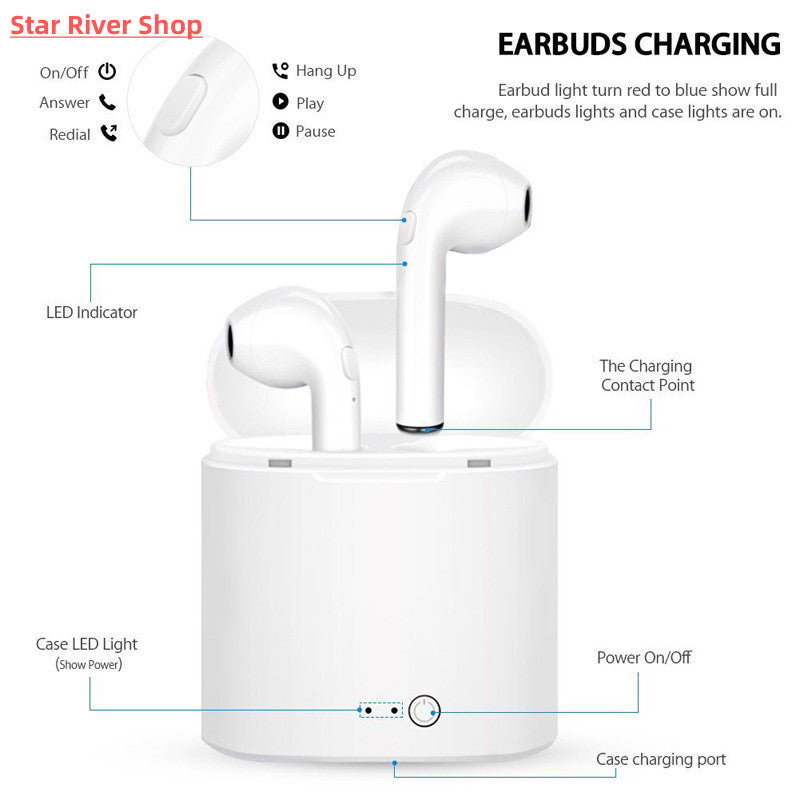 Universal Black Bluetooth Wireless Headphones - Premium Consumer Electronics from Eretailer365.com - Just $18.32! Shop now at Eretailer365.com