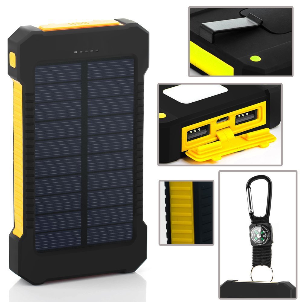 Universal Ultra-thin Mobile Phone Solar Charger Camping Lights - Premium Toys & Hobbies from Eretailer365.com - Just $13.12! Shop now at Eretailer365.com