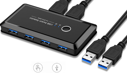 Usb multi-interface two-in four-out splitter - Premium Computer & office from Eretailer365.com - Just $50.36! Shop now at Eretailer365.com