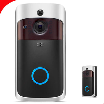 Video Doorbell Smart Wireless WiFi Security Door Bell - Premium 0 from Eretailer365.com - Just $5.36! Shop now at Eretailer365.com