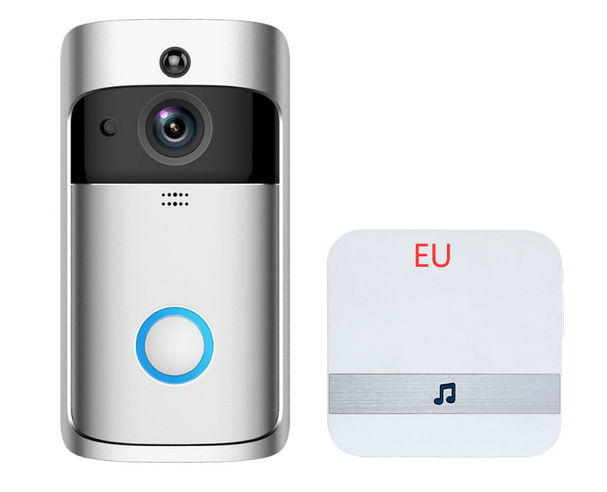 Video Doorbell Smart Wireless WiFi Security Door Bell - Premium 0 from Eretailer365.com - Just $5.36! Shop now at Eretailer365.com