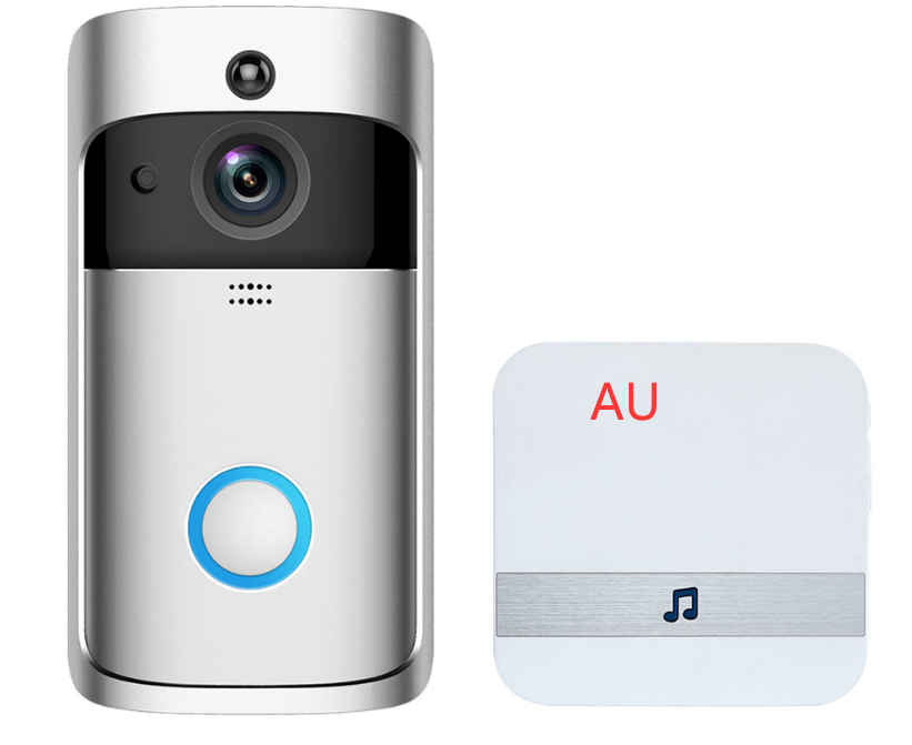 Video Doorbell Smart Wireless WiFi Security Door Bell - Premium 0 from Eretailer365.com - Just $5.36! Shop now at Eretailer365.com