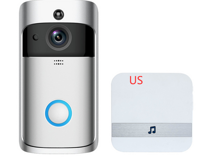 Video Doorbell Smart Wireless WiFi Security Door Bell - Premium 0 from Eretailer365.com - Just $5.36! Shop now at Eretailer365.com