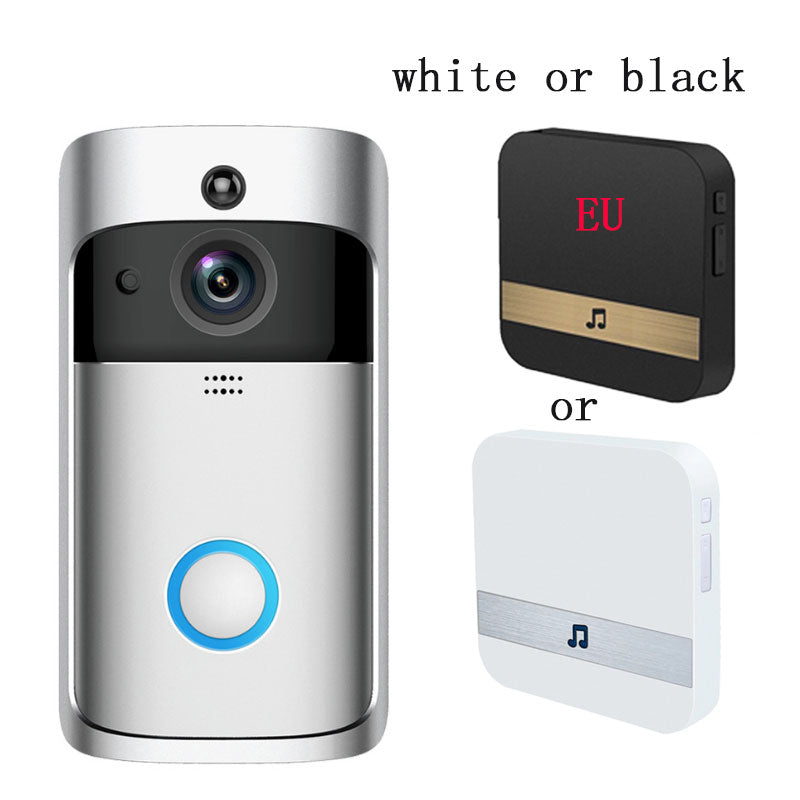 Video Doorbell Smart Wireless WiFi Security Door Bell - Premium 0 from Eretailer365.com - Just $5.36! Shop now at Eretailer365.com