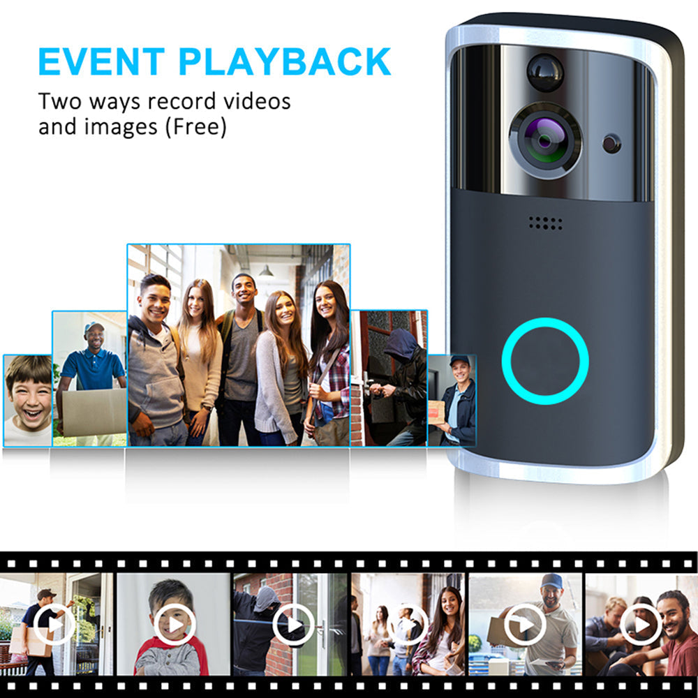 WiFi Video Doorbell Camera - Premium Computer & office from Eretailer365.com - Just $6.55! Shop now at Eretailer365.com