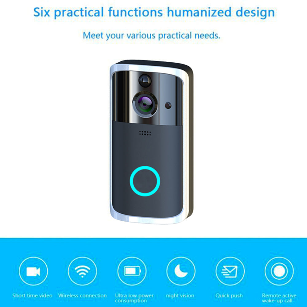 WiFi Video Doorbell Camera - Premium Computer & office from Eretailer365.com - Just $6.55! Shop now at Eretailer365.com