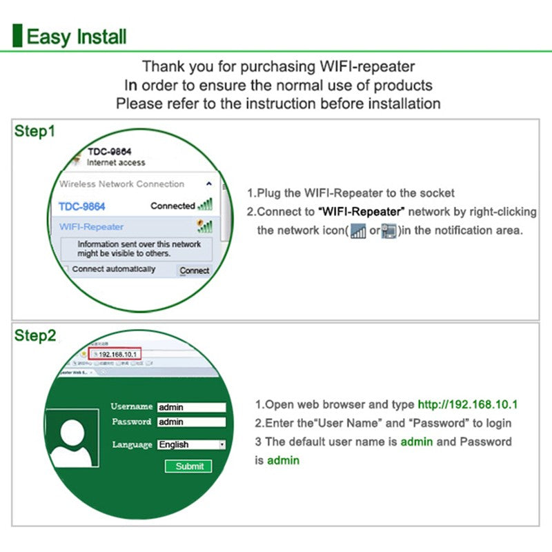 Wifi Repeater Wifi Signal Amplifier - Premium 0 from Eretailer365.com - Just $32.78! Shop now at Eretailer365.com