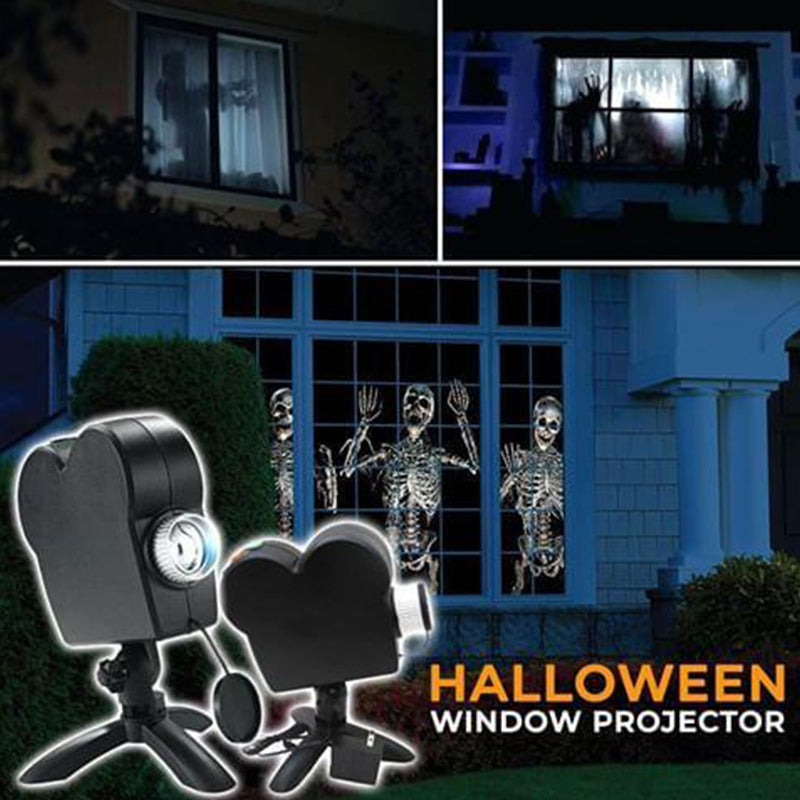 Window LED Light Display Laser Halloween Home DJ Show Lamp Christmas Spotlights Projector Movies Party Lights USB Rechargeable - Premium 0 from Eretailer365.com - Just $3.64! Shop now at Eretailer365.com