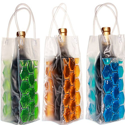 Wine Bag Beer Bottle Cooler & Ice Chiller Freezable Carrier (Pack of 2) - Premium Toys & Hobbies from Eretailer365.com - Just $24.99! Shop now at Eretailer365.com