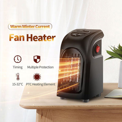 Winter Air Heater Fan Heater Electric Home Heaters Mini Room Air Wall Heater Ceramic Heating Warmer Fan For Home Office Camping - Premium Toys & Hobbies from Eretailer365.com - Just $5.44! Shop now at Eretailer365.com