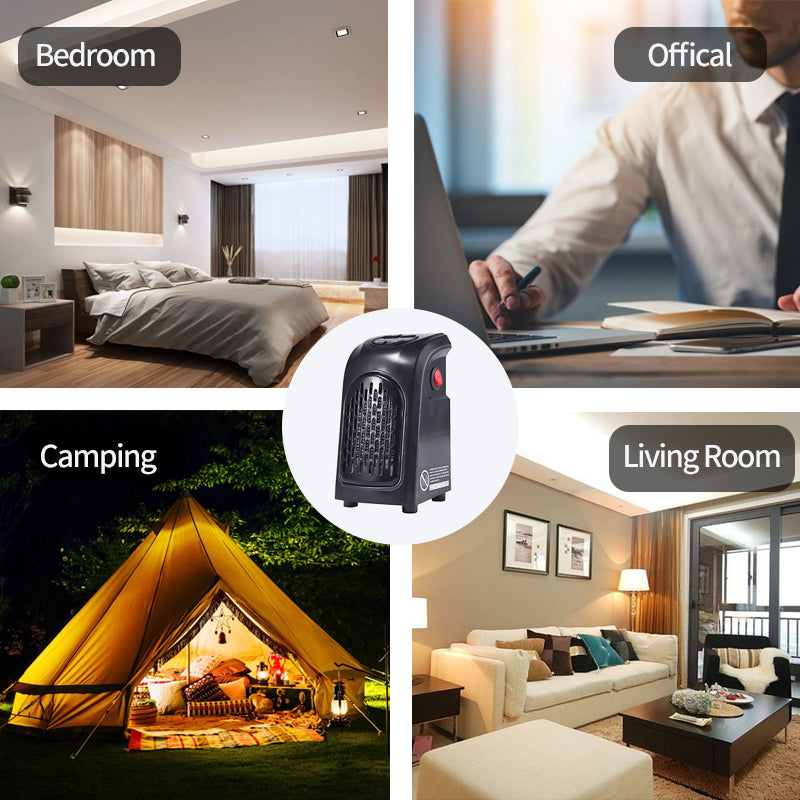 Winter Air Heater Fan Heater Electric Home Heaters Mini Room Air Wall Heater Ceramic Heating Warmer Fan For Home Office Camping - Premium Toys & Hobbies from Eretailer365.com - Just $5.44! Shop now at Eretailer365.com