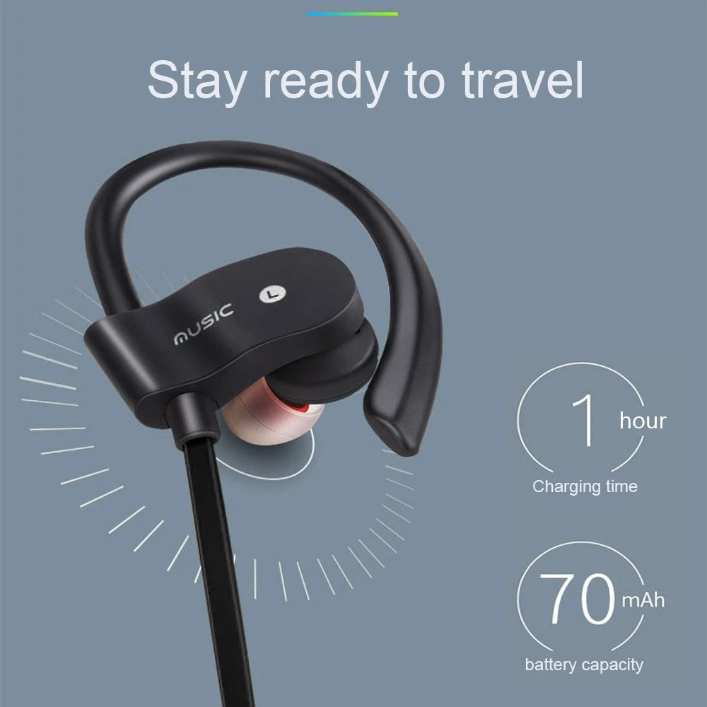 Wireless Bluetooth Earphone Sport Neck Hanger - Premium Consumer Electronics from Eretailer365.com - Just $4.80! Shop now at Eretailer365.com