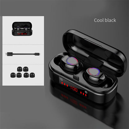 Wireless Bluetooth Touch Headset Mini Binaural Cross Border Tws Battery Display 5.0 - Premium Phones & Accessories from Eretailer365.com - Just $14.04! Shop now at Eretailer365.com