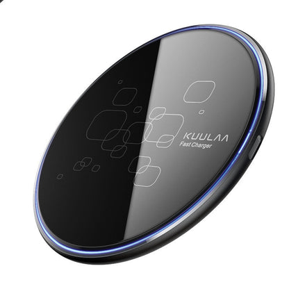 Wireless Charger Desktop Disc Ultra-thin Fast Charge Mobile Phone Wireless Charger - Premium Toys & Hobbies from Eretailer365.com - Just $24.08! Shop now at Eretailer365.com