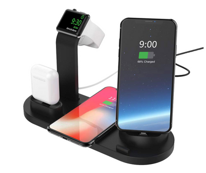 Wireless Charger Fast Charging Pad Stand - Premium Consumer Electronics from Eretailer365.com - Just $30.20! Shop now at Eretailer365.com