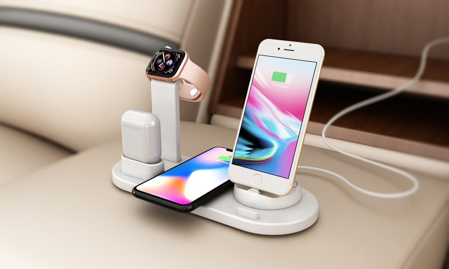 Wireless Charger Fast Charging Pad Stand - Premium Consumer Electronics from Eretailer365.com - Just $30.20! Shop now at Eretailer365.com