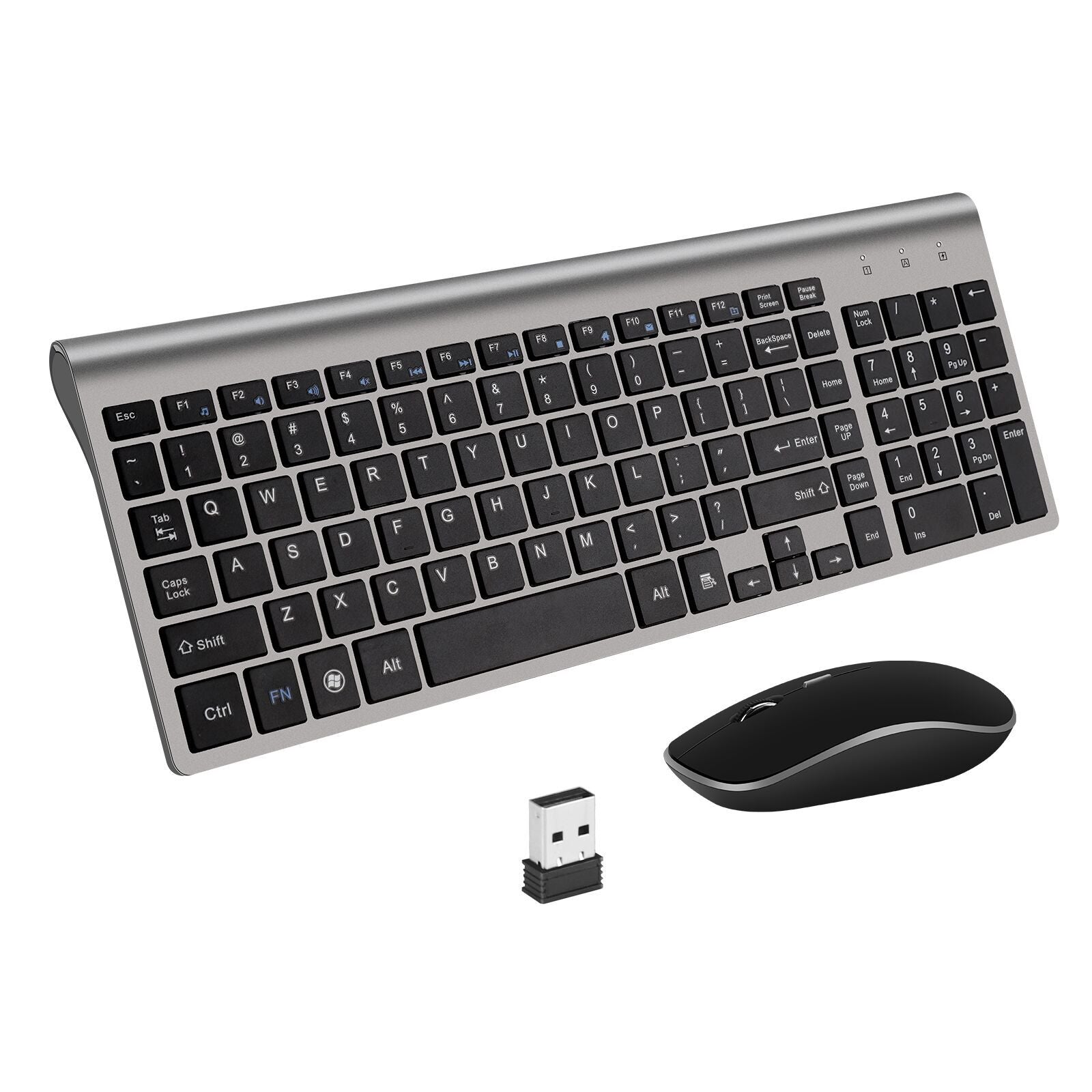 Wireless Keyboard And Mouse For Business Office - Premium Computer & office from Eretailer365.com - Just $45.92! Shop now at Eretailer365.com