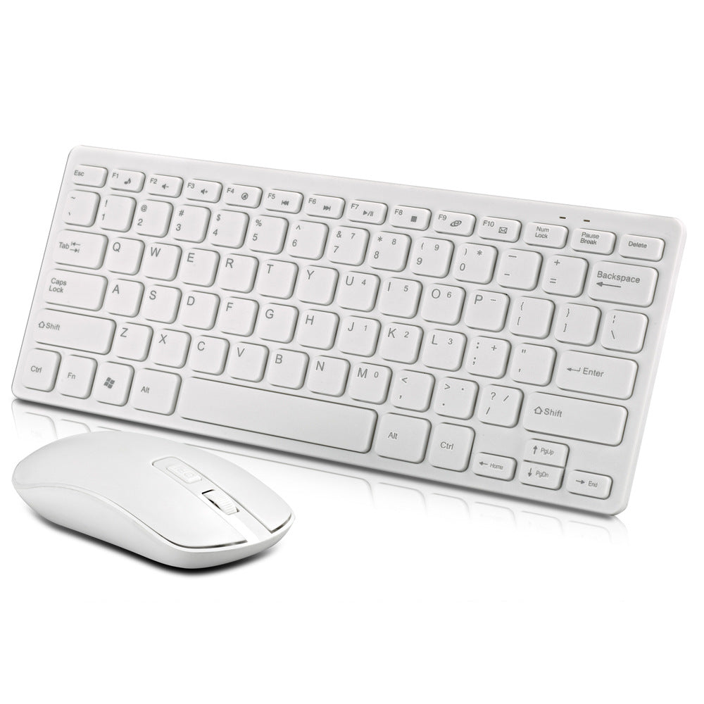 Wireless Keyboard And Mouse Set Chocolate - Premium Computer & office from Eretailer365.com - Just $4.62! Shop now at Eretailer365.com