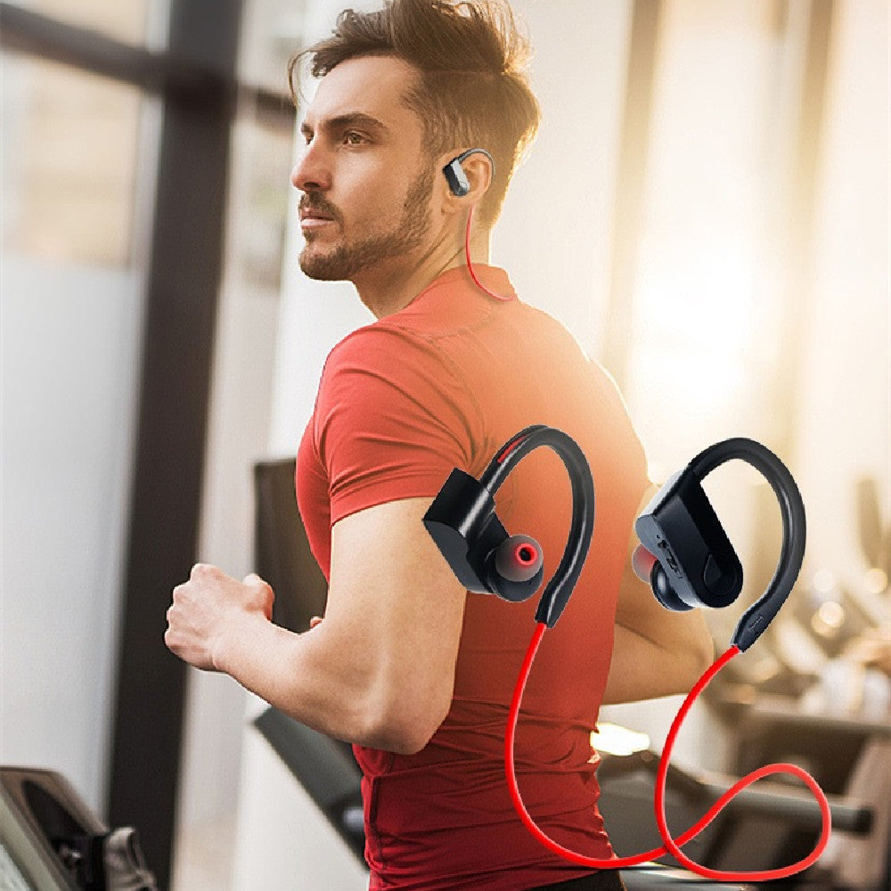 Wireless Neck Mounted Bluetooth Earphones - Premium Consumer Electronics from Eretailer365.com - Just $12.06! Shop now at Eretailer365.com