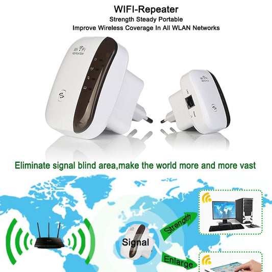 Wireless WiFi Repeater Wi-Fi Range Extender - Premium 0 from Eretailer365.com - Just $42.42! Shop now at Eretailer365.com