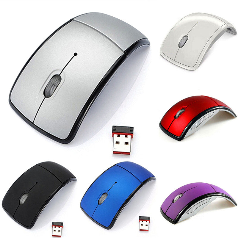 Wireless foldable mouse - Premium Computer & office from Eretailer365.com - Just $16.00! Shop now at Eretailer365.com