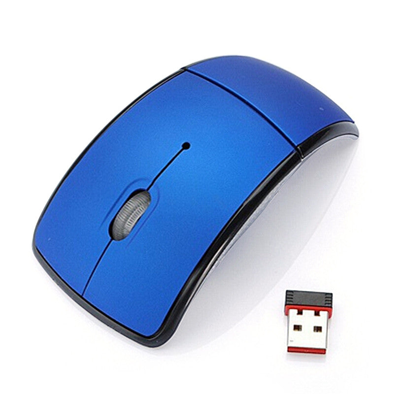 Wireless foldable mouse - Premium Computer & office from Eretailer365.com - Just $16.00! Shop now at Eretailer365.com