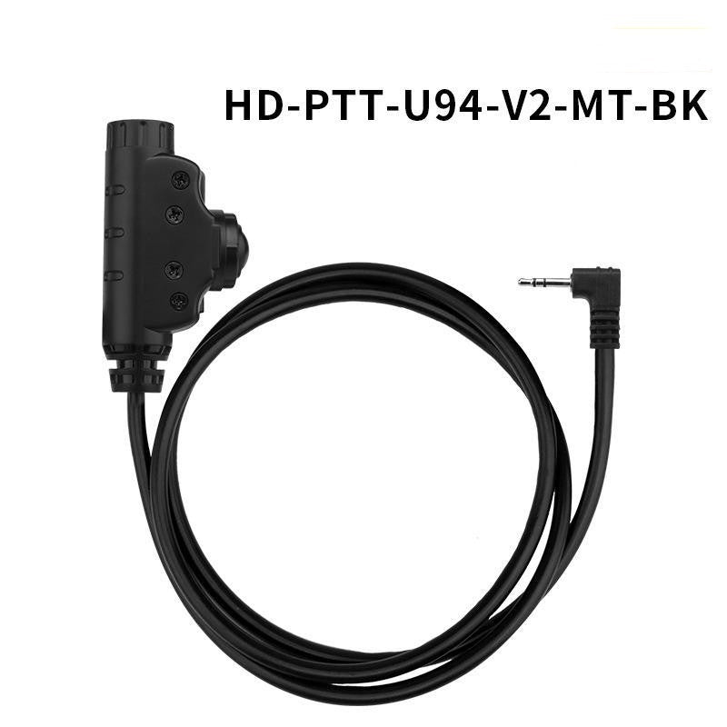 WoSporT Tactical U94 V2 PTT Headset Adapter - Premium Consumer Electronics from Eretailer365.com - Just $29.02! Shop now at Eretailer365.com