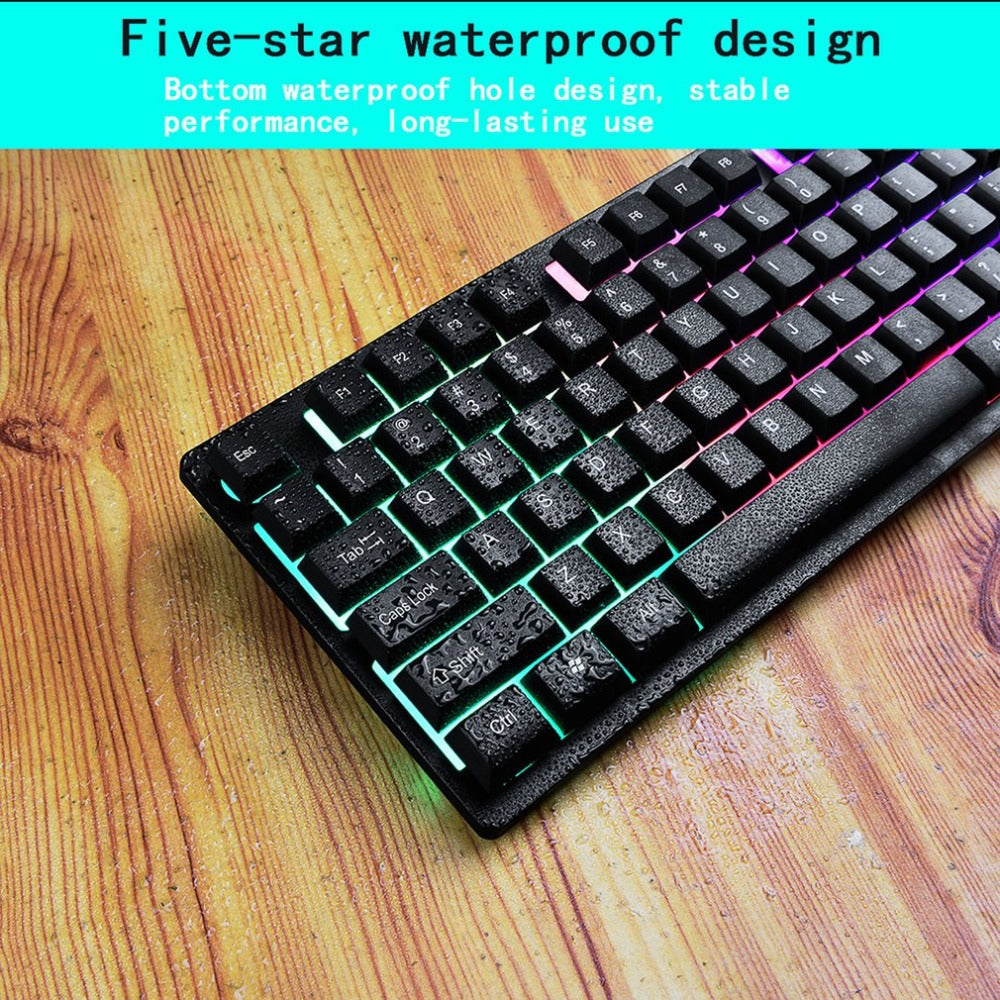 Y604 illuminated gaming keyboard - Premium Computer & office from Eretailer365.com - Just $16.28! Shop now at Eretailer365.com