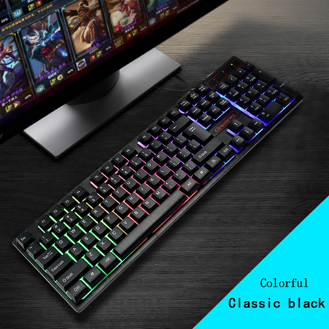 Y604 illuminated gaming keyboard - Premium Computer & office from Eretailer365.com - Just $16.28! Shop now at Eretailer365.com