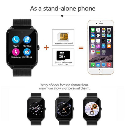 Z60 smart watch Bluetooth smart wear card phone watch - Premium 0 from Eretailer365.com - Just $25.22! Shop now at Eretailer365.com